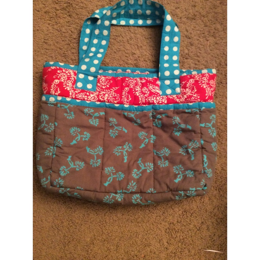 Young Colors Large Fabric Tote w/Top Zipper B30
